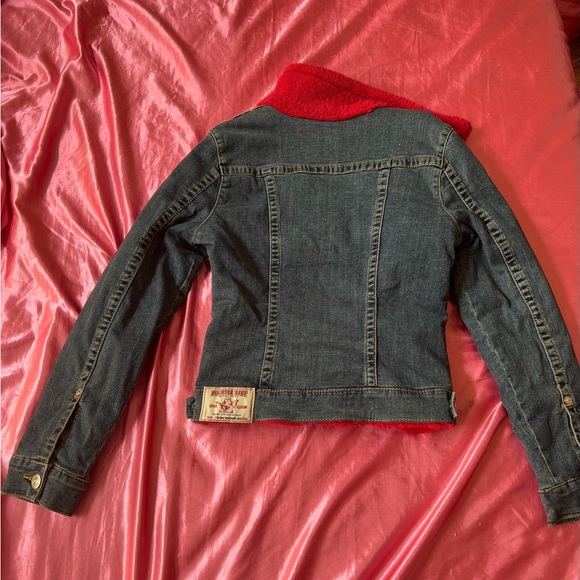 Like New reversible, true religion, jeans jacket - Picture 2 of 3